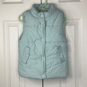 Jessica Simpson Girls Light blue Puffer Vest Size 4T
